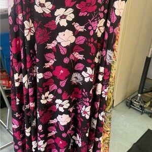 LuLaRoe 2XL Floral Maxi Skirt